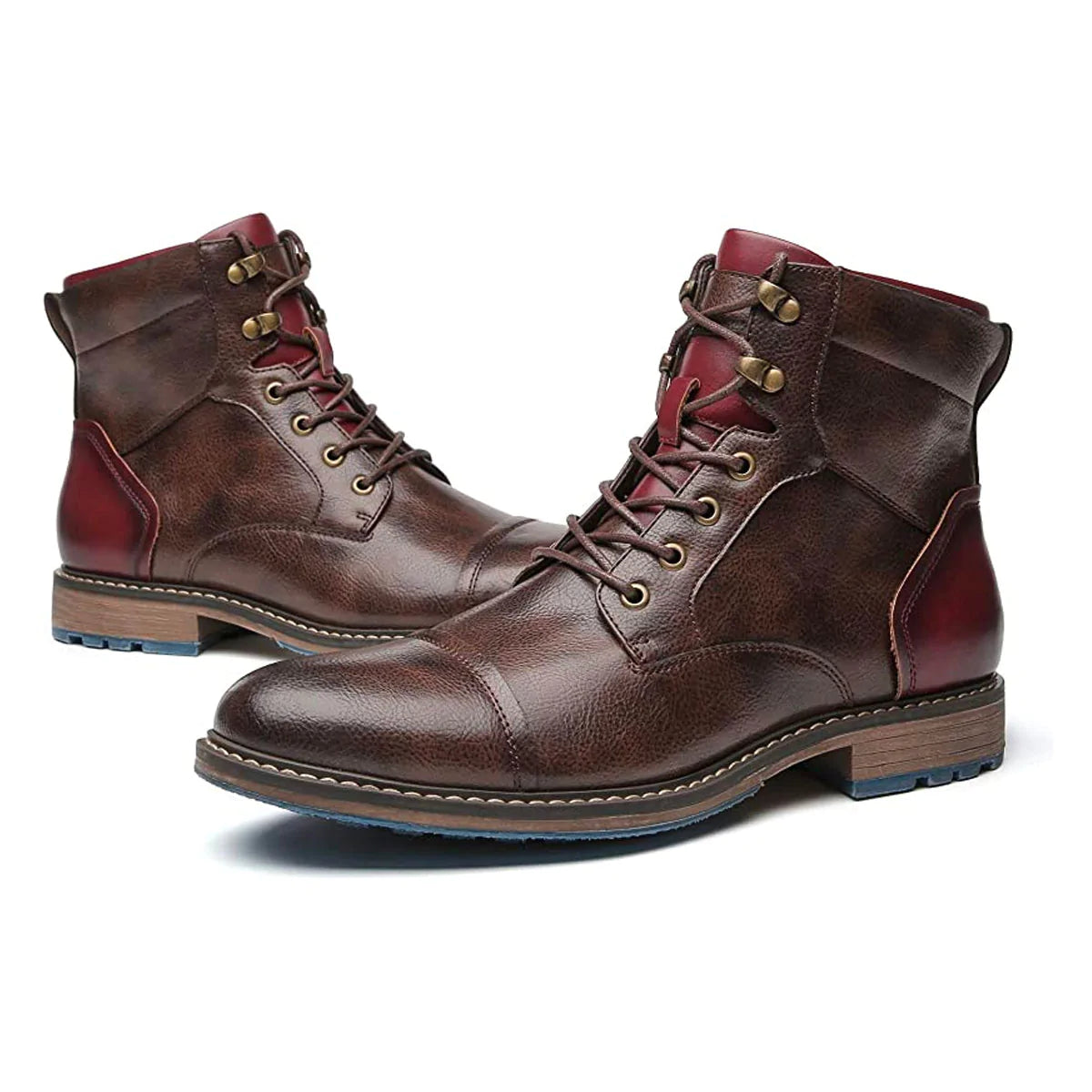 David | Premium Leather Oxford Boots